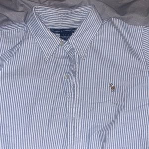Women’s slim fit Ralph Lauren dress shirt size 10